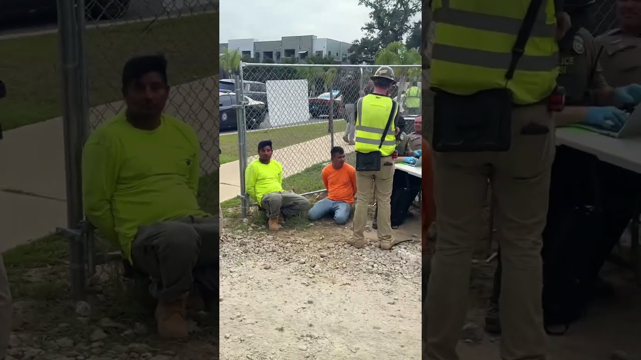 Got Them ICE Raids Construction Site Workers Detained ICERaids