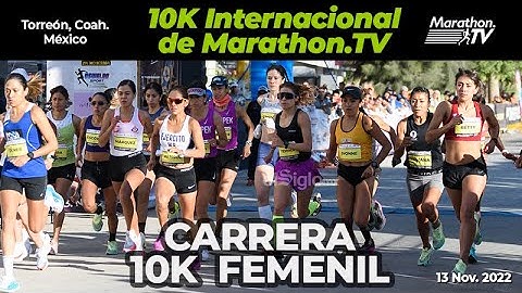 Carrera 10K Femenina de Marathon.TV (13/Nov/22)
