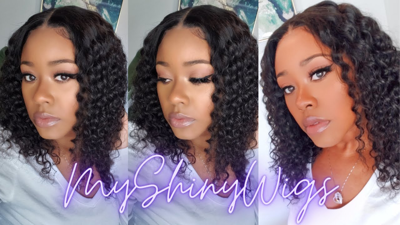 MUST HAVE Glueless Deep Curly Wig|| MyShinyWigs🔥