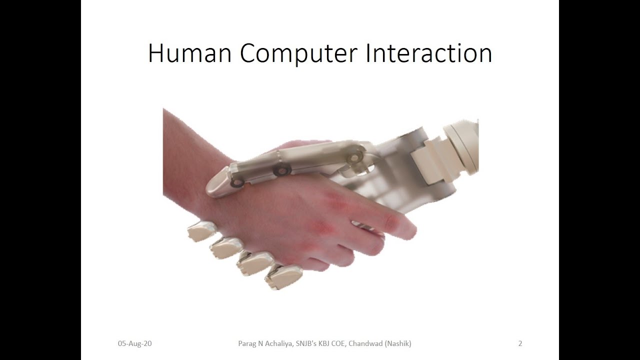 Introduction To Human Computer Interaction HCI YouTube Introduction To Human Computer Interaction HCI YouTube