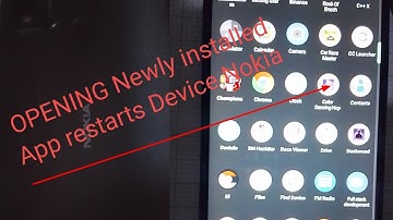 Nokia c22 C32 Auto restart on opening new installed apps fix 2024