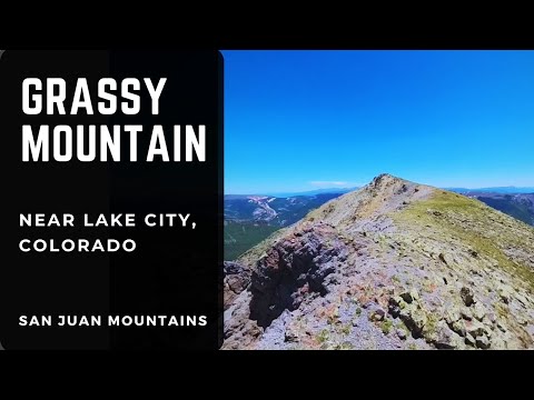 Hiking Colorado 12ers - Grassy Mountain in the San Juan Mountains