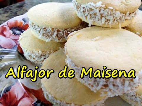 ALFAJOR DE MAISENA QUE DERRETE NA BOCA!