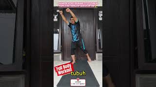 Tiga gerakan full body workout dirumah aja #fullbodyworkout  #workout #homeworkout #exerciseathome