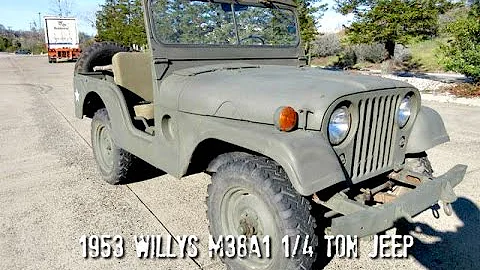 1953 Willys M38A1 1/4 Ton Jeep on GovLiquidation.com