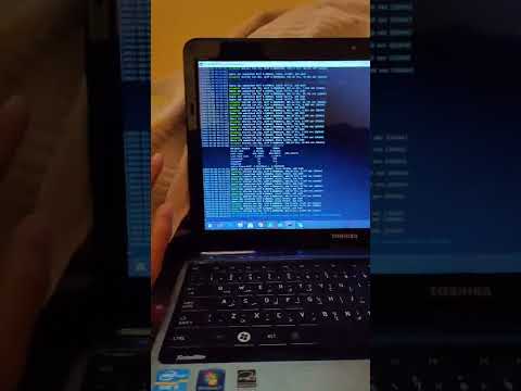 I tried mining on a 10 year old laptop !! ?