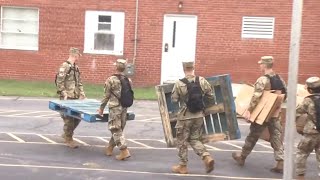 Virginia Tech cadets help with ReNew The New cleanup efforts
