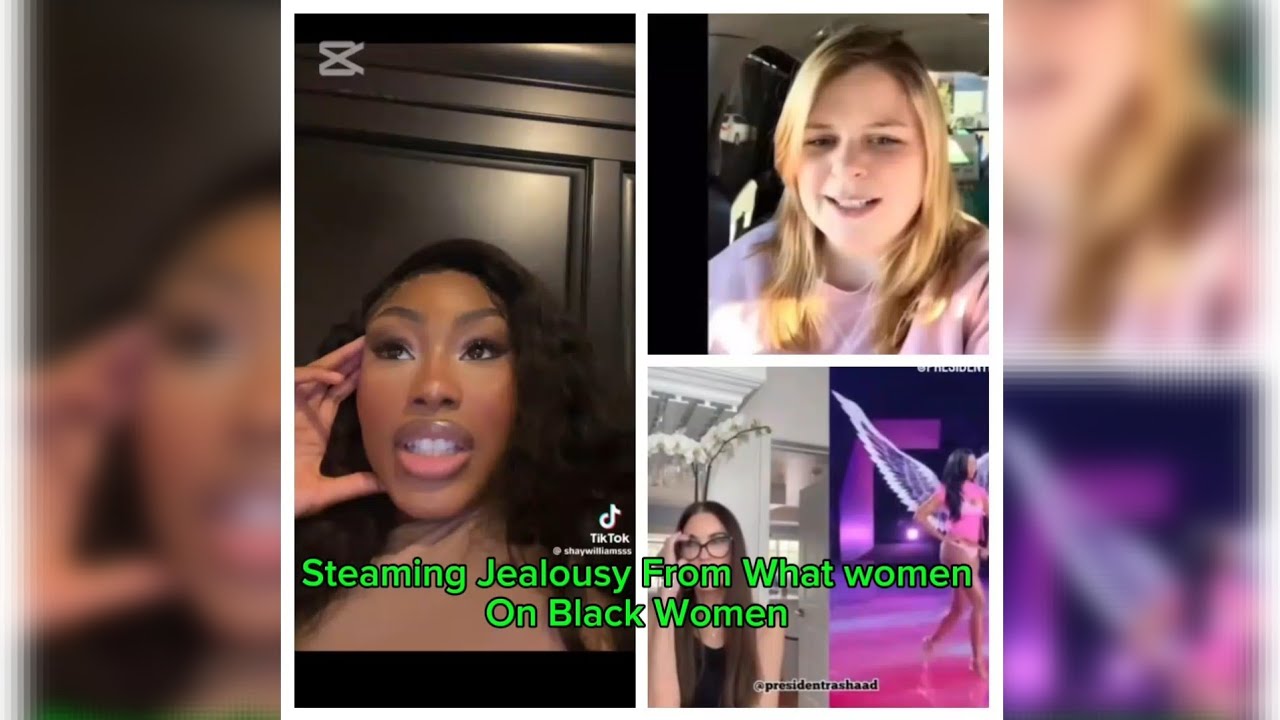 WhYt WOMEN CANNOT STAND BLACK WOMEN/Steaming  Jealousy #diaspora #blackamericans 