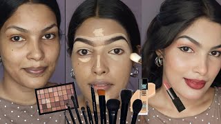 Day party makeup tutorial for beginners😱🤯#viral #subscribe #youtubevideo #makeup #trending #video