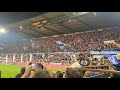 Ambiance de fou aprs lgalisation de anthony caci  la 93e min au stade de la meinau  vs psg