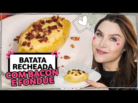 Vídeo: Batata Raclette Com Bacon Tirolês