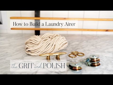 DIY Laundry Airer