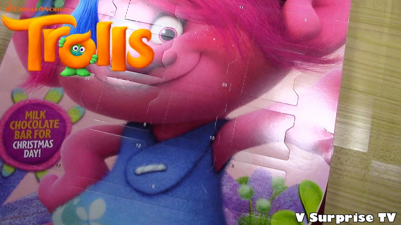Dreamworks Trolls 2016 Movie Advent Calendar Chocolate Bars Surprise dreamworks-trolls-2016-movie-advent-calendar-chocolate-bars-surprise