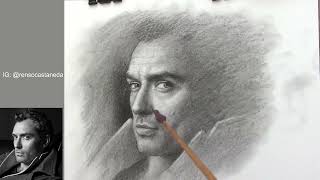Charcoal Drawing - Time Lapse