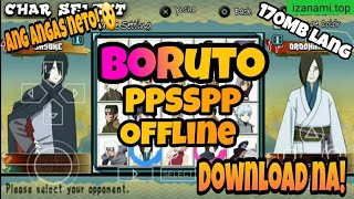 Boruto Game Android (PPSSPP) Ang lupet neto! screenshot 2