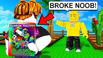 I Mutated Pets as a NOOB To Troll My Friend (Grow A Garden)