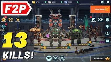 Free to Play Hangar - War Robots Gameplay (No Commentary)