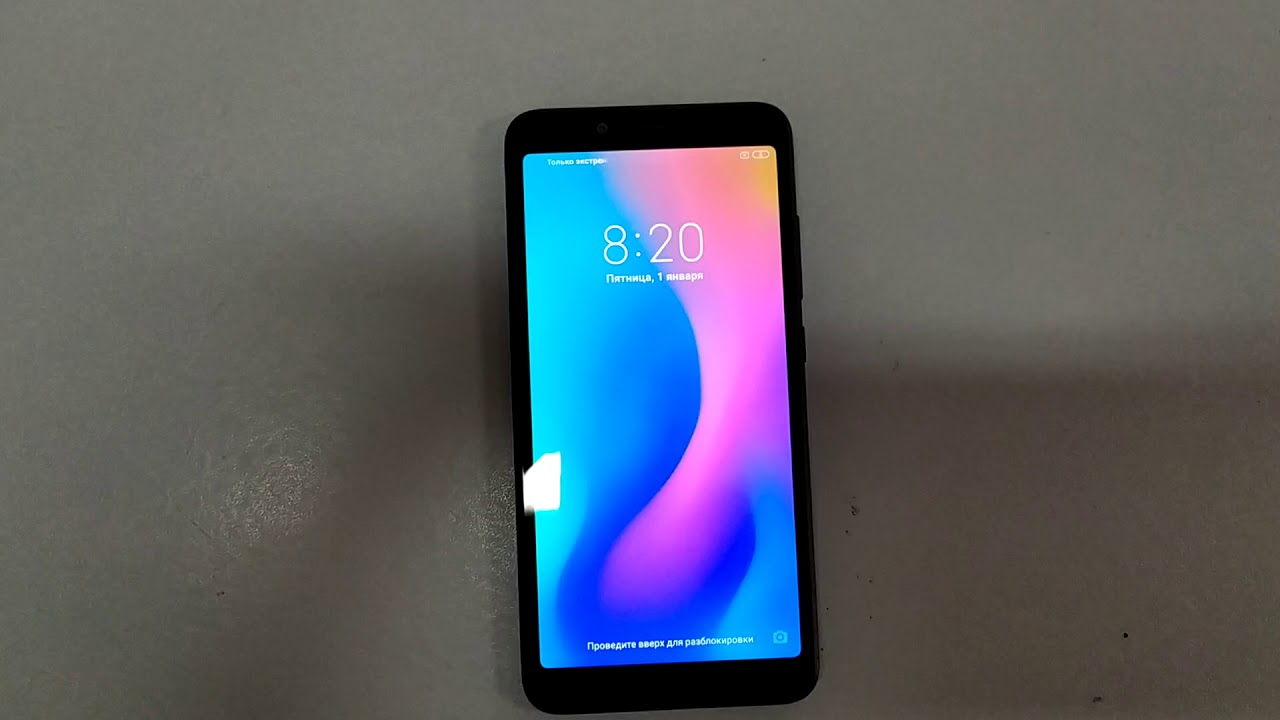 Redmi 6a Звук