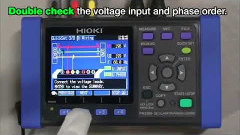 3P4W Power Logging | PW3360-20 Clamp On Power Logger | HIOKI