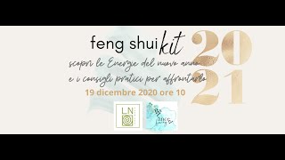 Feng Shui Kit 2020, presentazione workshop online.