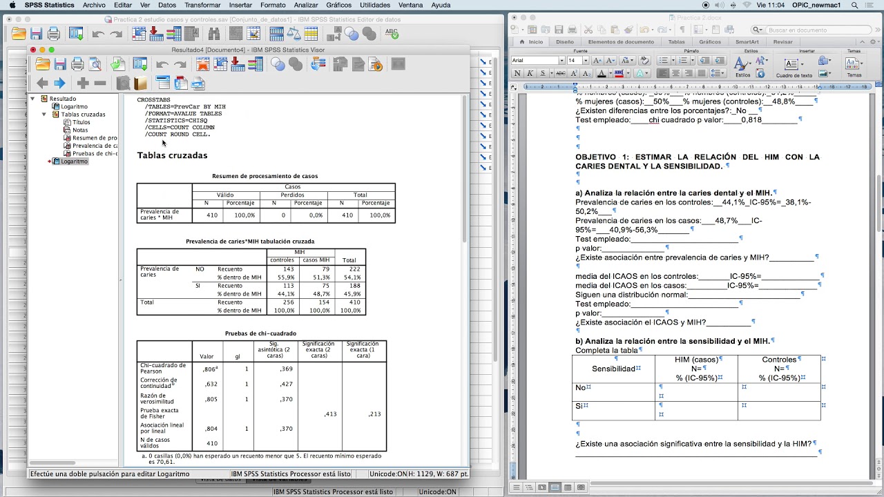 Práctica casos y controles