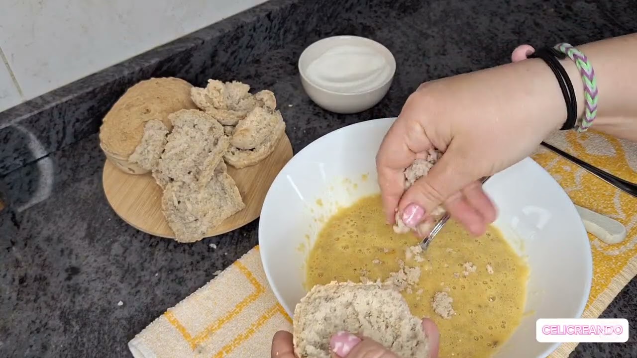 Tartabellacos tradicionales SIN GLUTEN | Postre antiguo de aprovechamiento con pan