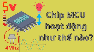 Mạch điện vi điều khiển và ứng dụng #3. Vi điều khiển hoạt động như thế nào?Mạch điện cơ bản cho MCU