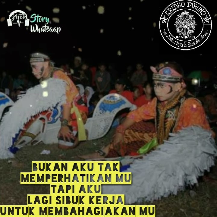 STORY wa.Terbaru tepung kanji versi jaranan👍