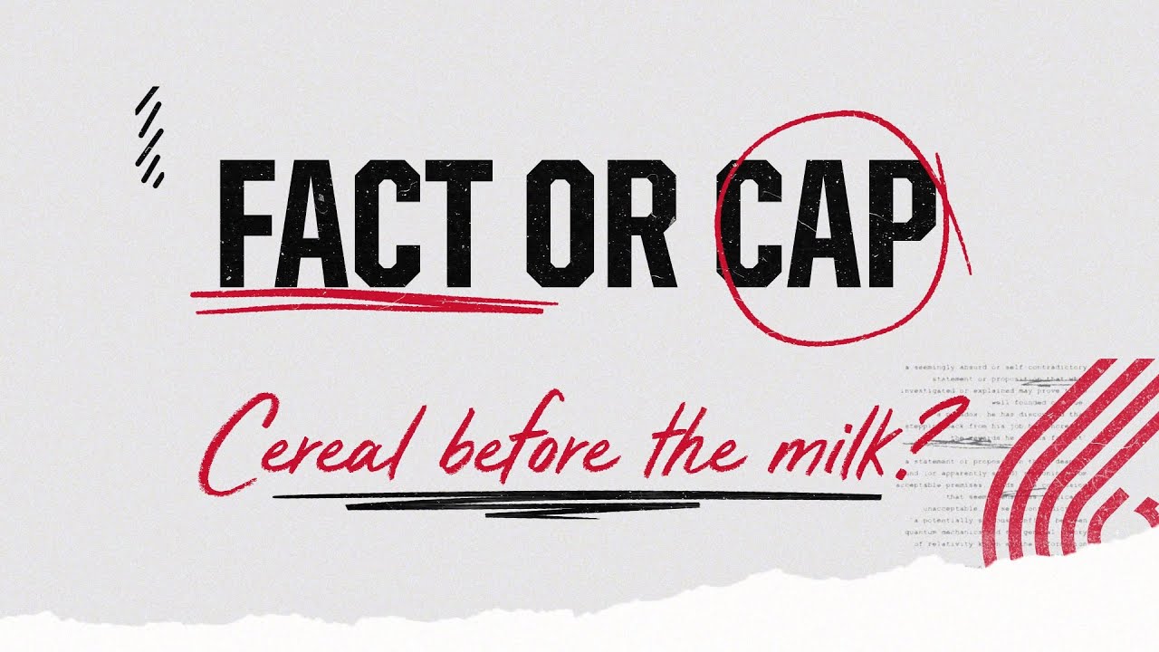 Fact or Cap: Cereal Before Milk | Portland Trail Blazers - YouTube