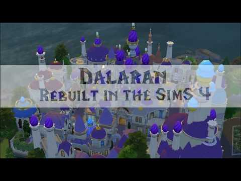 Dalaran || The Sims 4 || Speedbuild || WoW || World of Warcraft