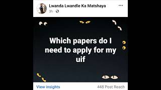 Q's and A's on what documents are required when applying for UIF benefit PART 2