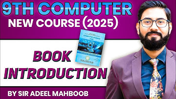 9th computer new course 2025 book introduction | 9th computer science new book