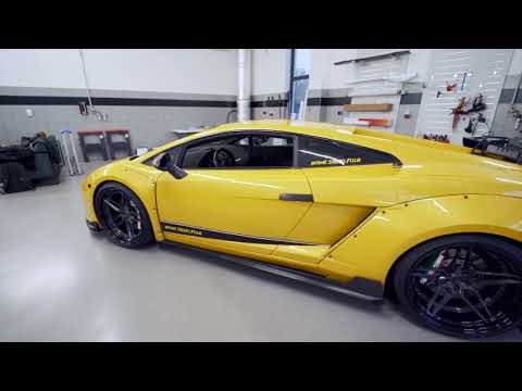 SR66 Lamborghini Gallardo Wide Body Kit 4K UHD