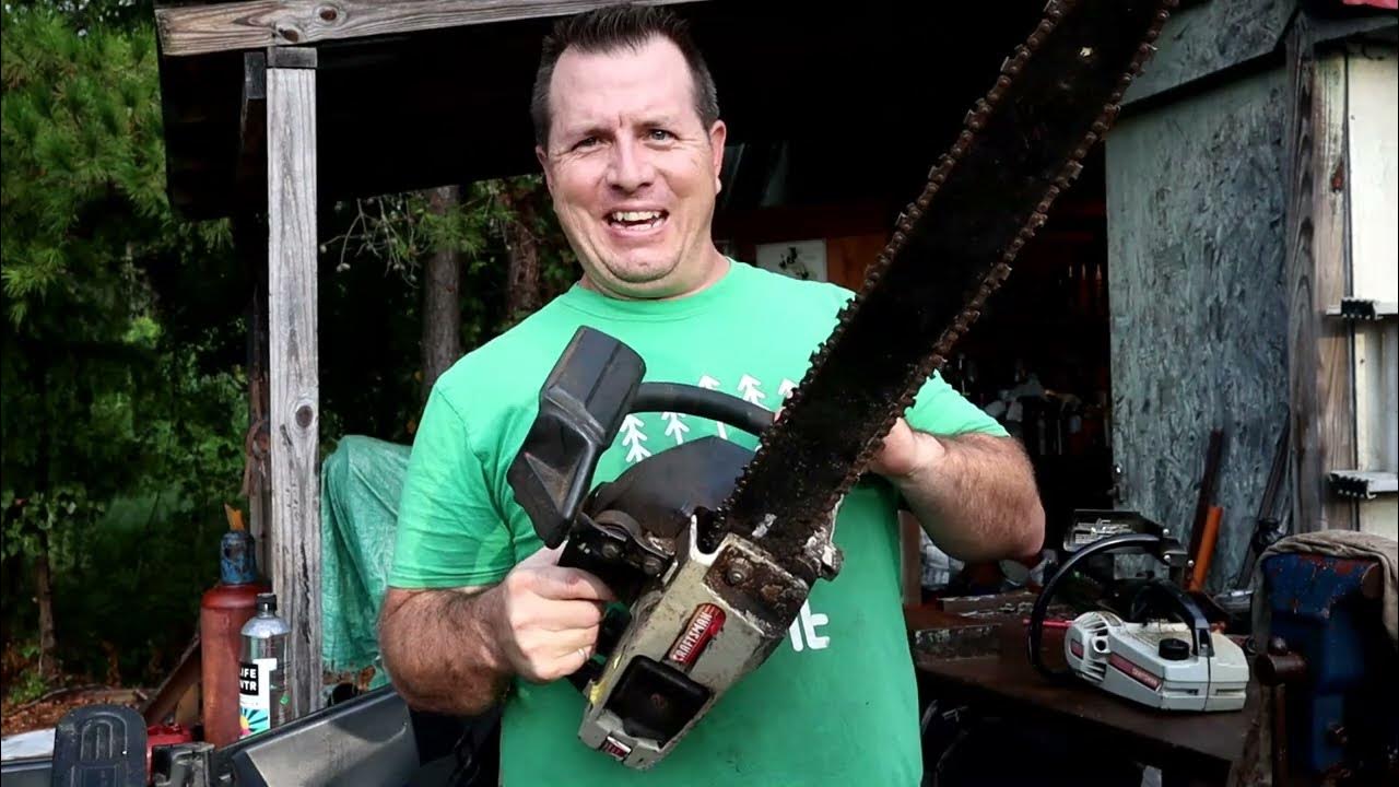 Craftsman Poulan Top Handle Chainsaw Rebuild And Failure YouTube