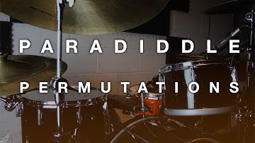 Paradiddle Permutations for GROOVE - Advanced Drum Lesson