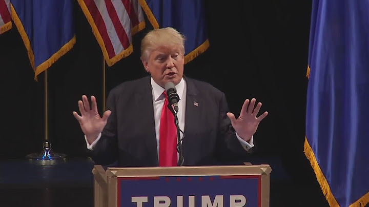 1,500 people attend Donald Trump rally in Las Vegas