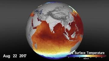 Earth Day 2020: Sea Surface Temperature (SST) from January 2016 through March 2020