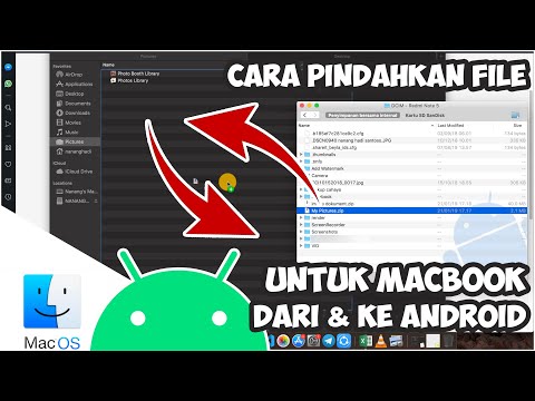 Cara Memindahkan File Video Foto Dari Dan Ke Android Lewat Macbook Pro