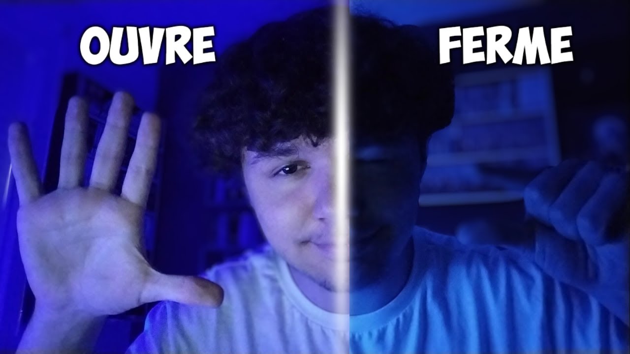ASMR OUVRE et FERME les YEUX pour DORMIR c'est tout simple ;) (suis mes instructions)