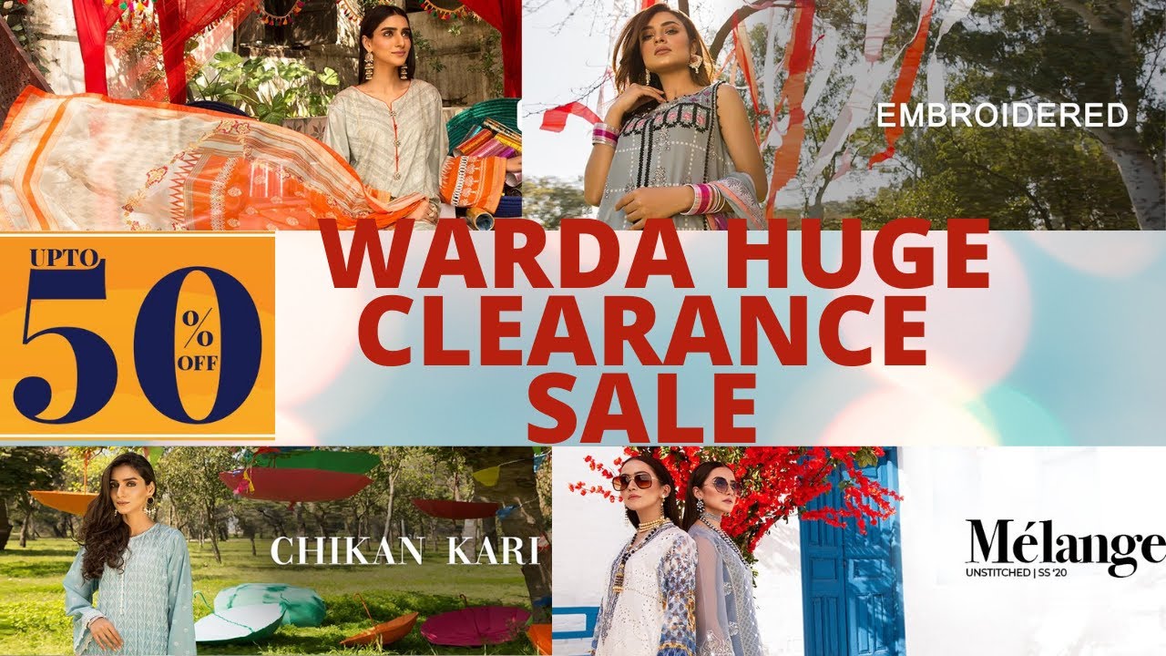 Warda Sale 2020 | Warda Clearance Sale 2020 | part 1/Saniyo Vlogs