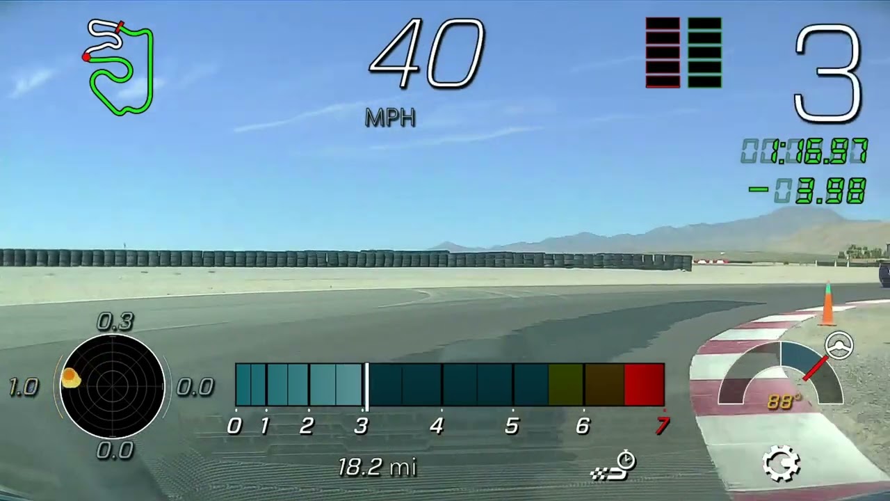 9/23/22 Ron Fellows driving school North east track Open lap behind instructor.