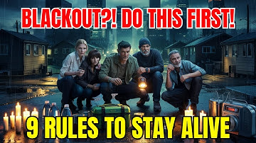 Massive Blackout! 9 Survival Rules That Could Save Your Life