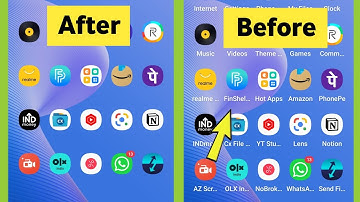 How to Remove App Name | Icon Name | Lable In Realme Mobile