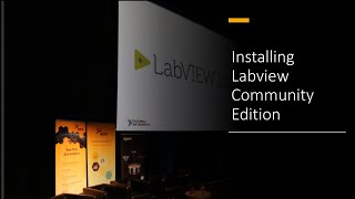 Installing LabVIEW Community Edition