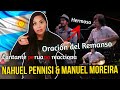 Cantante PERUANA reacciona POR PRIMERA VEZ a Nahuel Pennisi con Manuel Moreira