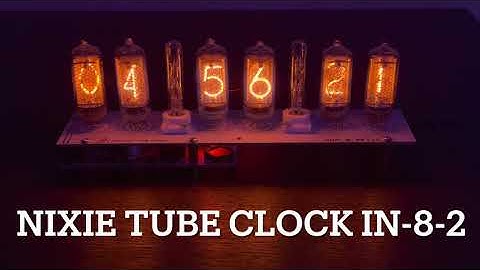 Nixie Tube Clock Kit REVIEW (GRA & AFCH IN-8-2) 4K HDR
