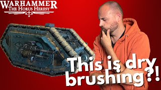 How to speed paint new Land Raider Proteus! Fast, and beginner friendly!