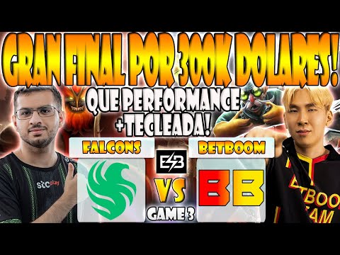 FALCONS VS BETBOOM BO5[GAME 3]GRAN FINAL-ATF, SKITER VS GPK, NIGHTFALL-ESL ONE BIRMINGHAM 2024-ESB