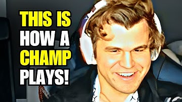 Magnus Carlsen plays MONSTER ENDGAME to DESTROY IM in Blitz