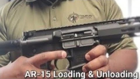 AR-15 Loading And Unloading Procedures - Instructor Hudson  @instructorshomari